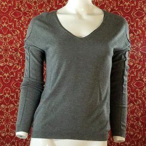 JOE FRESH gray V-neck sweater SP 💥🕛
